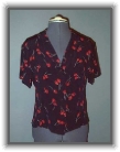 CherryBlouse * Cherry Button Down Blouse