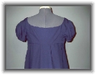 RegencyBack * Regency Inspired Dress, Back Close